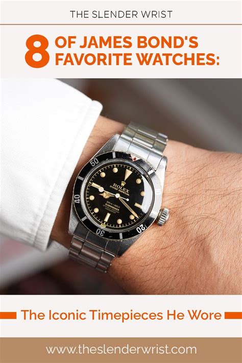 8 Iconic James Bond Watches: Omega, Hamilton, Seiko &.